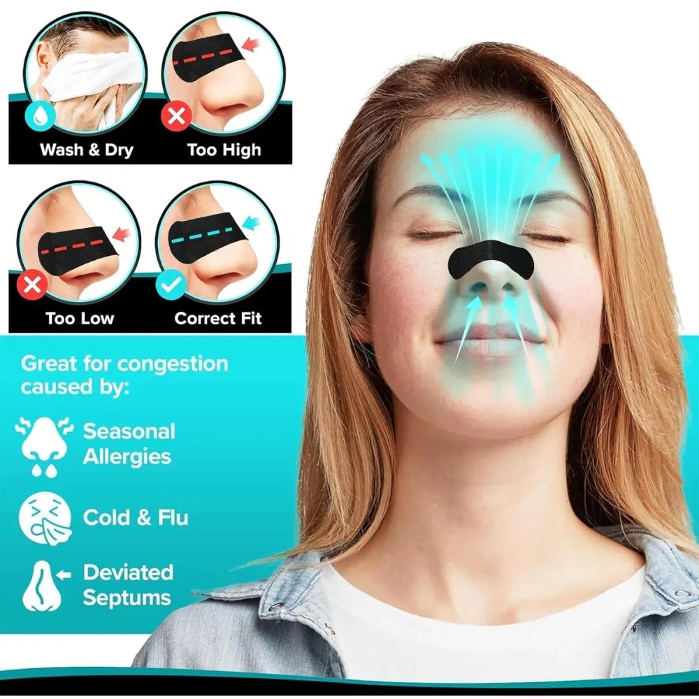 Nasal Strips for Better Nighttime Breathing