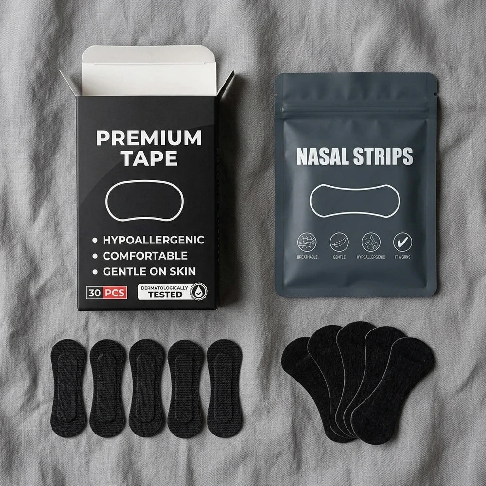 Complete Night Routine Pack — Mouth Tape & Nasal Strips