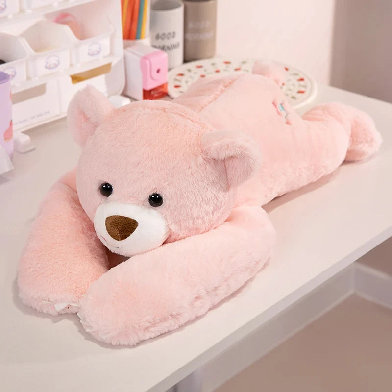 Long Arm Weighted Animal Plush Pillow