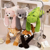 Long Arm Weighted Animal Plush Pillow