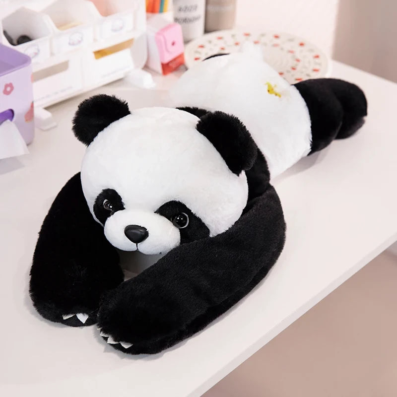 Long Arm Weighted Animal Plush Pillow