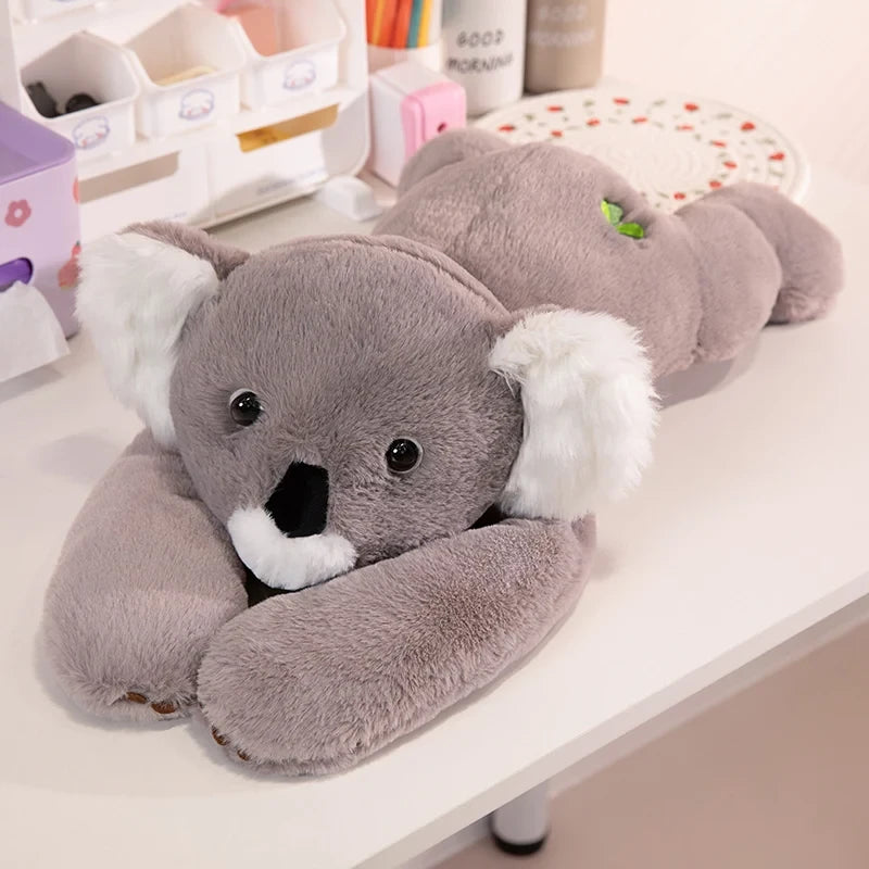 Long Arm Weighted Animal Plush Pillow