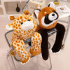 Long Arm Weighted Animal Plush Pillow